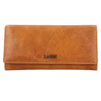 Dámska kožená peňaženka Lagen Rowena - hnedá
