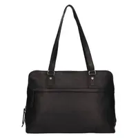 Dámska kožená kabelka na notebook The Chesterfield Brand Alice - čierna