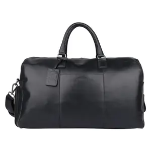 Pánska kožená cestovná taška Sparwell Kriss - čierna