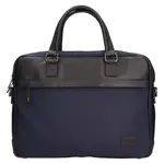 Pánská pracovní taška na notebook Fagola Dios - černo-modrá