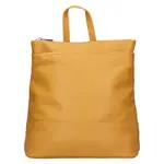 Dámský kožený batoh Italia Duponte - žlutá