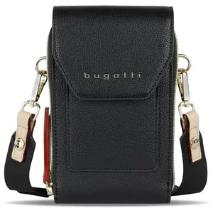 Dámská kabelka na telefon a doklady Bugatti Aldea - černá