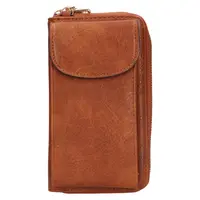 Dámská peněženko-kabelka na mobil Meet & Match Melanie - koňak