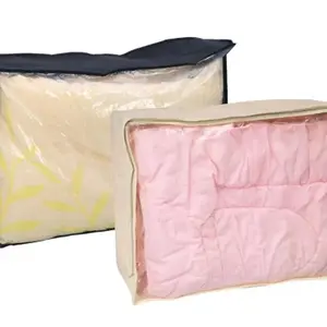 Vak pod postel (1 ks) 80x60x25 cm, béžový/černý