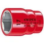 Hlavice nástrčná, 3/8", šestihran, izolovaná, 1000V, různé velikosti - KNIPEX Velikost: 17 mm