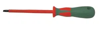 Elektrikářský šroubovák VDE plochý 8,0x175 mm, izolace 1000 V - JONNESWAY DV13S8175 Velikost: 3,0x100 mm