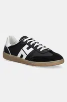 Kožené sneakers boty Elisabetta Franchi černá barva, SA50G51E2