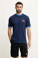 Bavlněné tričko adidas Originals Contrast Tee pánské, tmavomodrá barva, s aplikací, JC8383