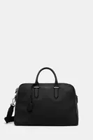 Kožená taška BOSS černá barva, 50548231