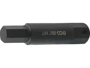 BGS Technic BGS 5246-H17 Bit šestihran 22 mm (pro Inbus) HEX 17 x 100 mm, úderový