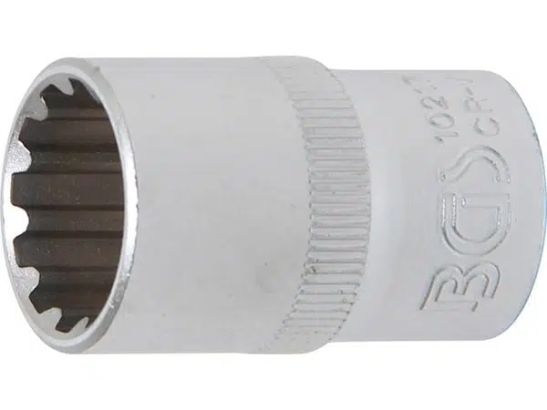 BGS Technic BGS 10217 Nástrčná hlavice 1/2" 17 mm - Gear Lock