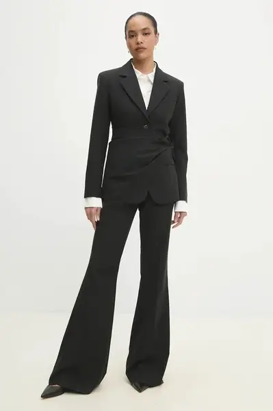 Zavinovací sako se šátkem Answear.LAB