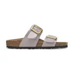Pantofle Birkenstock Sydney Patent Cushion Buckle dámské, fialová barva, 1029473