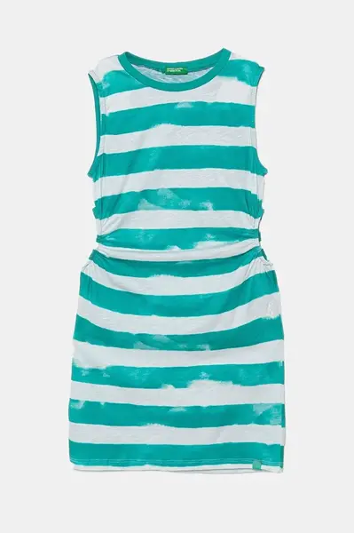 Dětské bavlněné šaty United Colors of Benetton