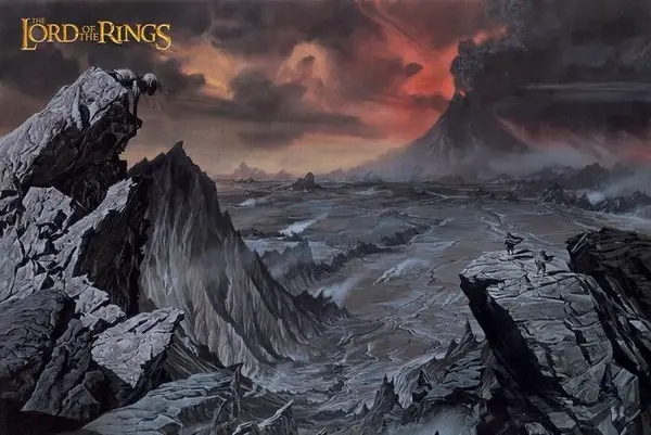 Plakát 61x91,5cm The Lord of the Rings - Mount Doom