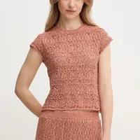 Svetr Hoss Intropia dámský, oranžová barva, lehký, 6389958