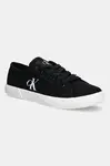 Tenisky Calvin Klein Jeans ESS VULC LOW CV MG WN černá barva, YW0YW01762