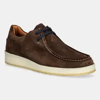 Semišové polobotky PS Paul Smith Wyld pánské, hnědá barva, M2S-WYL02-PSUE