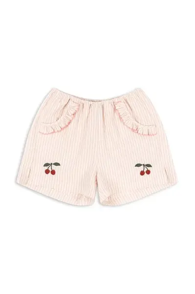 Kraťasy Konges Sløjd ELLIE FRILL SHORTS GOTS