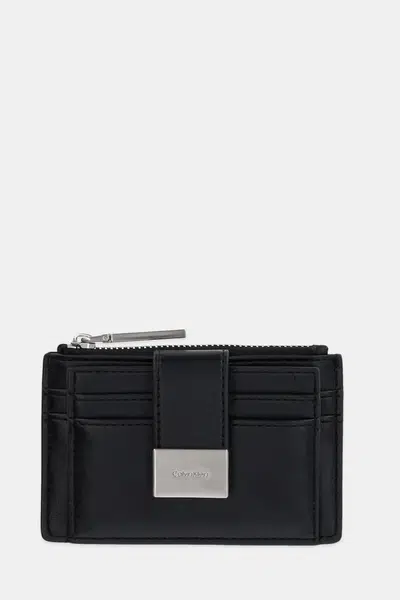 Peněženka Calvin Klein černá barva, K60K612959