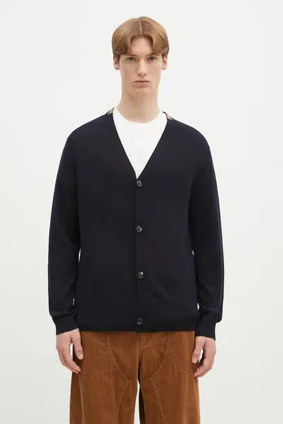 Vlněný svetr Paul Smith černá barva, M1R-250Z-P02094