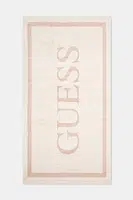 Bavlněný ručník Guess béžová barva, E5GZ13 SG00P