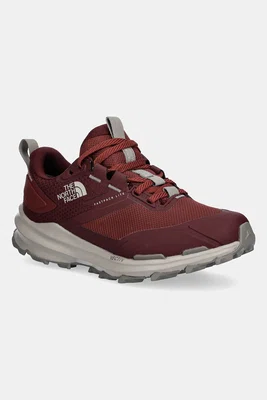 Boty The North Face Vectiv Fastpack Lite WP dámské, vínová barva, NF0A8AFC82P1
