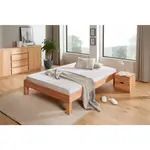 MID.YOU FUTONOVÁ POSTEL, 140/200 cm jádrový buk