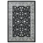 TKANÝ KOBEREC, 160/240 cm, černá