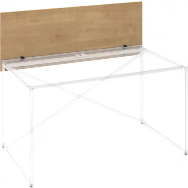 LENZA Dělicí panel pro jednomístné stoly ProX 158x1,8x50,4