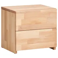 MID.YOU NOČNÍ STOLEK, jádrový buk, 40/37/33 cm