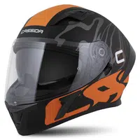 Moto přilba Cassida Orbit Multivers černá matná/oranžová/šedá/bílá L (59-60)