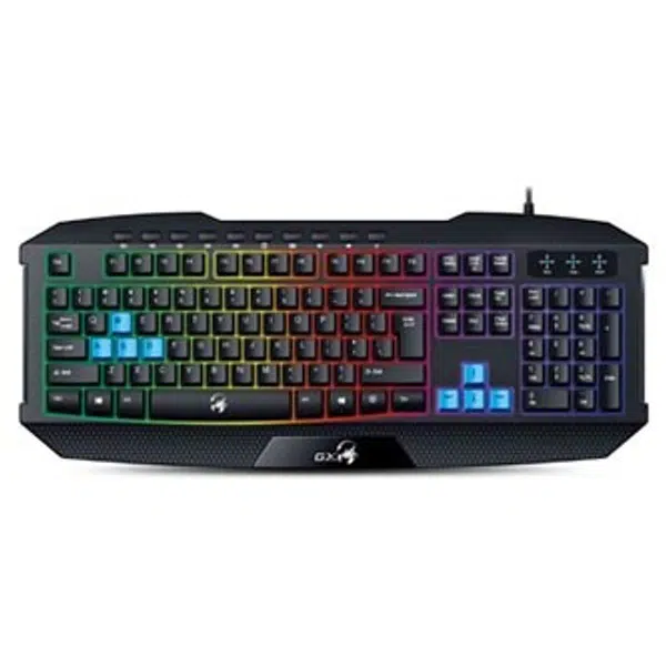 Genius GX GAMING Scorpion K215, klávesnice CZ/SK, herní, odolná proti polití typ drátová (USB), černá