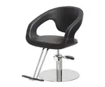 Kadeřnické křeslo SilverFox YL332 - černé + dárek zdarma