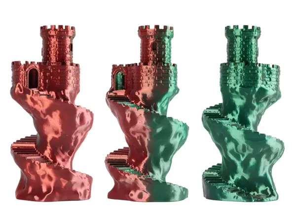 Spectrum 81421 Refill 3D filament, PLA Magic Silk, 1,75mm, 1000g, Vícebarevný (Forest flame)