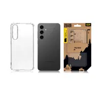 Zadní kryt Tactical TPU Plyo pro Samsung Galaxy S24 FE, transparentní