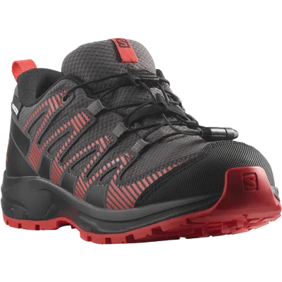 Salomon Xa Pro V8 cswp EU 31, Magnet/Black/Poppy Red Dětské boty