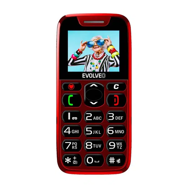 Evolveo EasyPhone červená