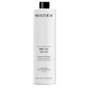 Šampon pro poškozené a lámavé vlasy Selective Professional OnCare Repair Shampoo - 1000 ml + dárek zdarma