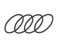 Elastické gumičky do vlasů Eurostil Professional - černé, 48 ks (03486) + dárek zdarma