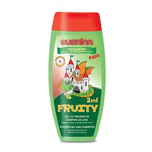 Dětský sprchový gel a šampon 2v1 Subrina Fruity - 250 ml (053015) + dárek zdarma