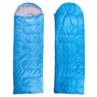 Spací pytel inSPORTline Arbaro 0°C/-5°C/-10°C levá modrá