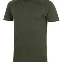 Husky Mersa M M, green Merino termoprádlo triko