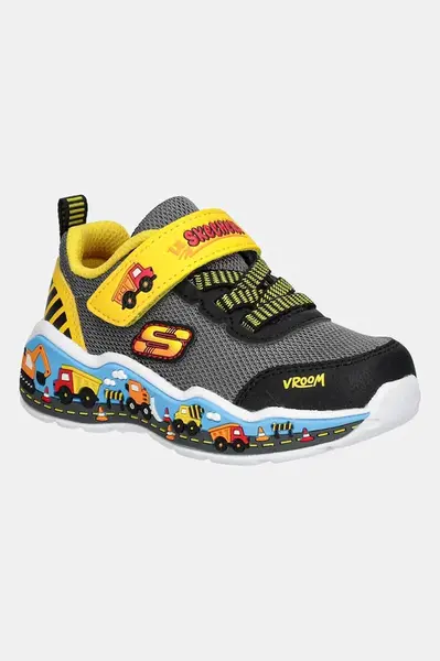 Dětské sneakers boty Skechers PLAY SCENE žlutá barva, 407312N