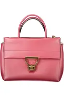 Růžová kabelka do ruky a přes rameno