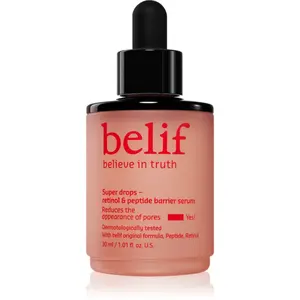 belif Super Drops Retinol & Peptide Barrier Serum intenzivně zpevňující sérum s peptidy 30 ml