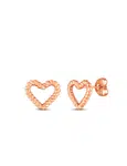 Arisca Rose Gold Earrings