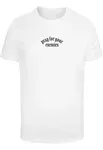 Men's T-Shirt Pray For Your Enemies white