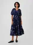 GAP Floral Shirt Maxi Dress - Ladies