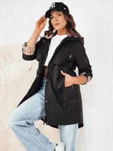 Dámska bunda parka VERDU Farba čierna DSTREET